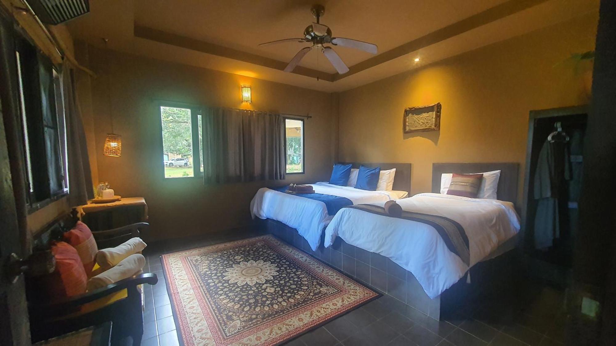 Melina Beach Front Bungalows Tha Lane Bay Esterno foto