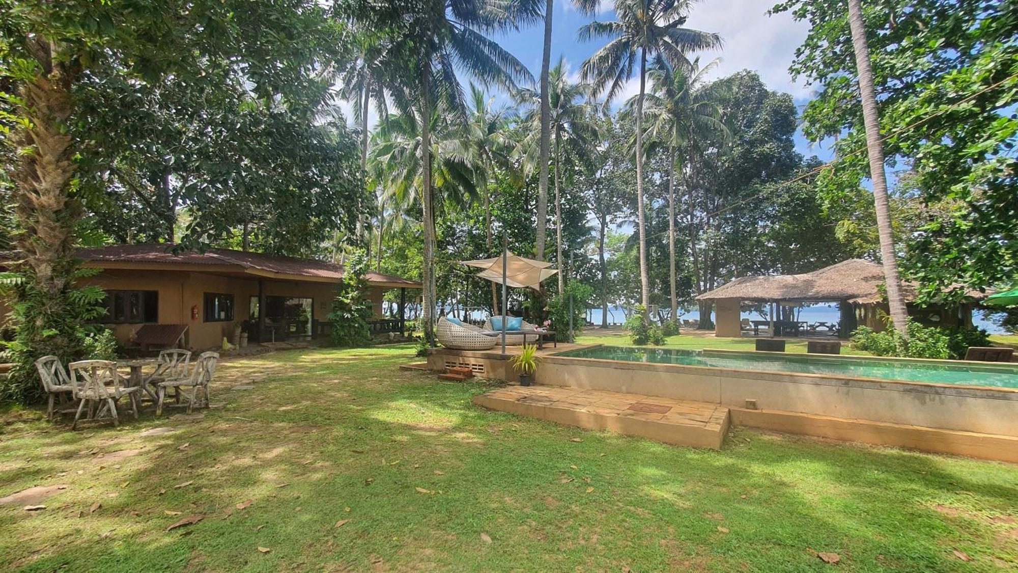 Melina Beach Front Bungalows Tha Lane Bay Esterno foto