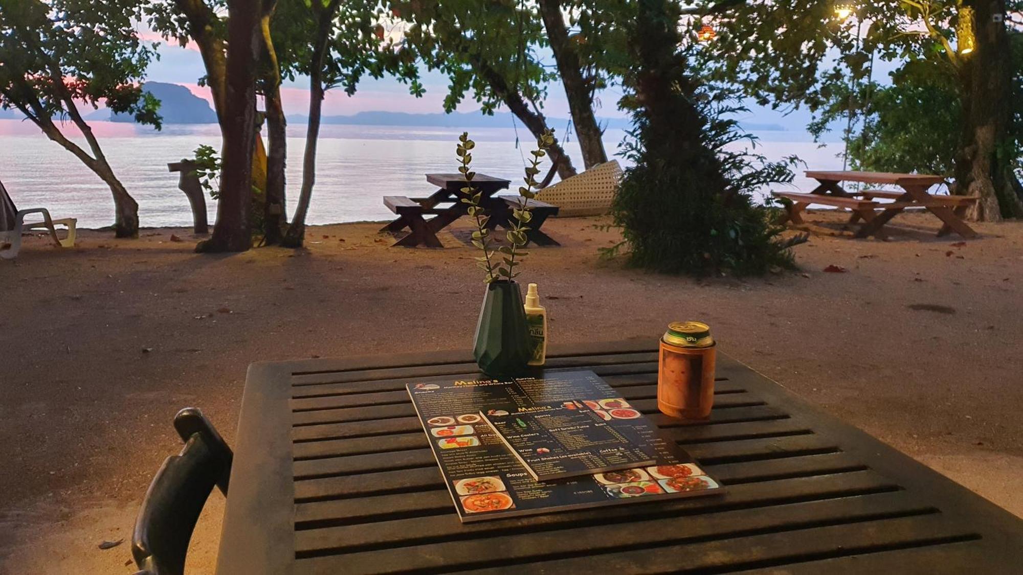 Melina Beach Front Bungalows Tha Lane Bay Esterno foto