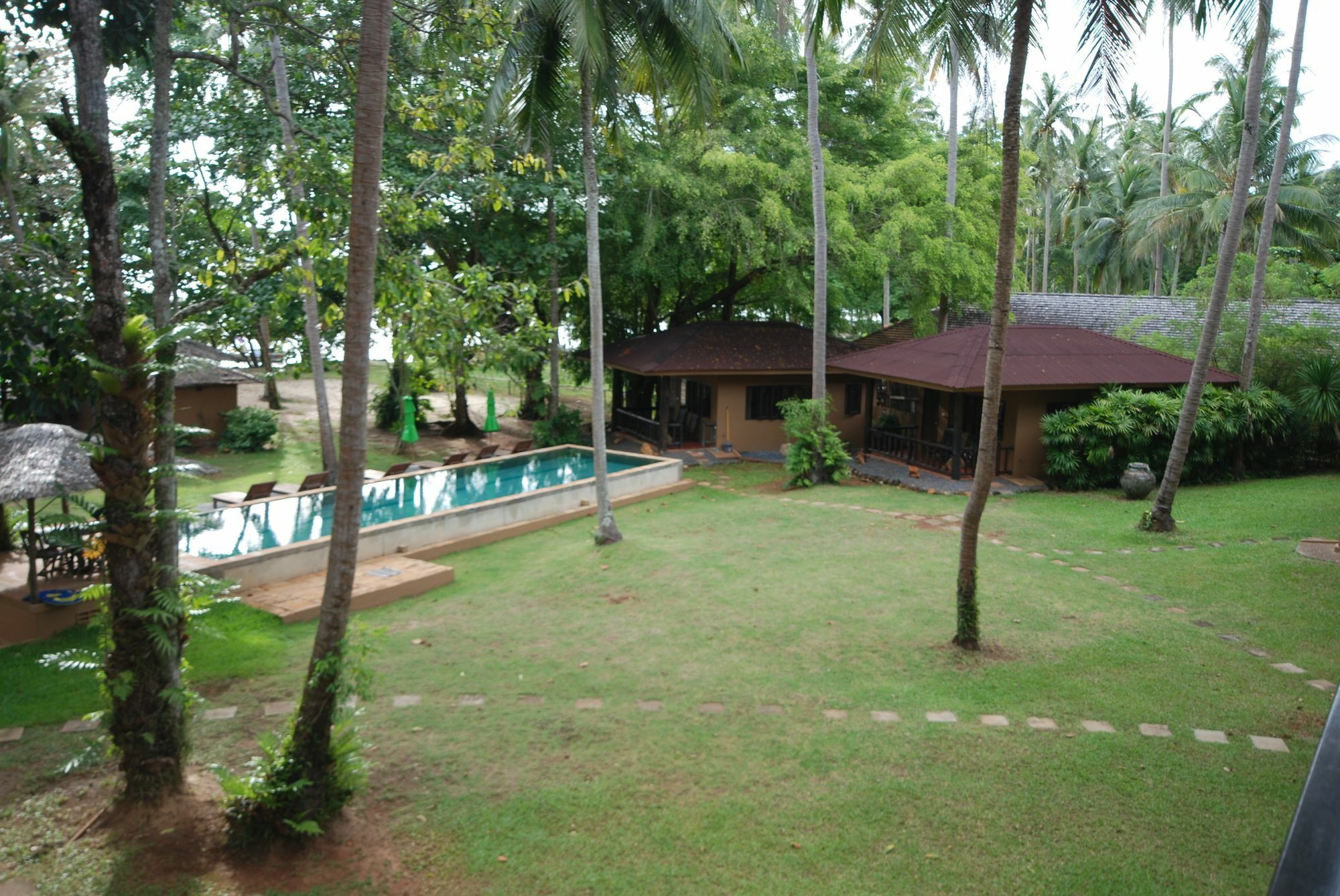 Melina Beach Front Bungalows Tha Lane Bay Esterno foto