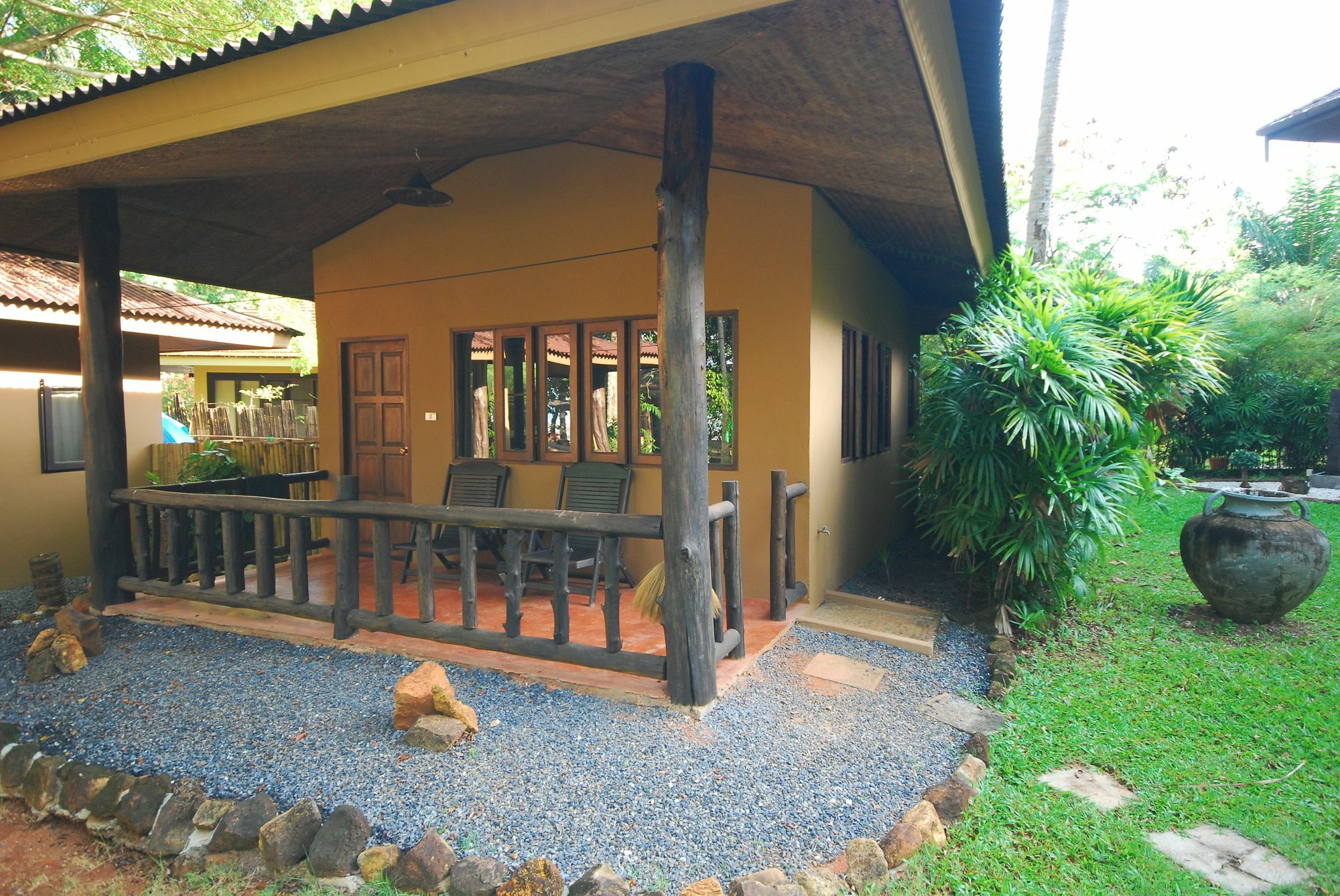 Melina Beach Front Bungalows Tha Lane Bay Esterno foto