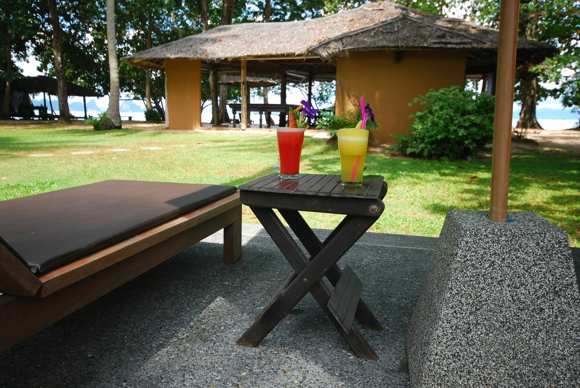 Melina Beach Front Bungalows Tha Lane Bay Esterno foto